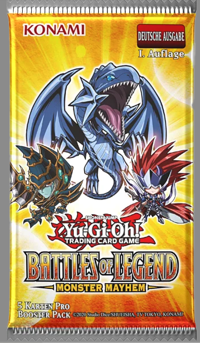Battles of Legend: Monster Mayhem Booster Pack - 1. Auflage - Yu-Gi-Oh! - DE
